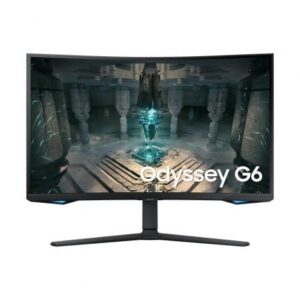 Smart Monitor Gaming Curvo Samsung Odyssey G6 S32BG650EU/ 32'/ QHD/ 1ms/ 240Hz/ VA/ Multimedia/ Regulable en altura/ Smart TV/ Negro - Imagen 1