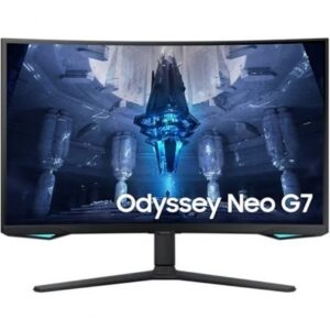 Monitor Gaming Curvo Samsung Odyssey Neo G7 S32BG750NP 32'/ 4K/ 1ms/ 165Hz/ VA/ Regulable en altura/ Negro - Imagen 1