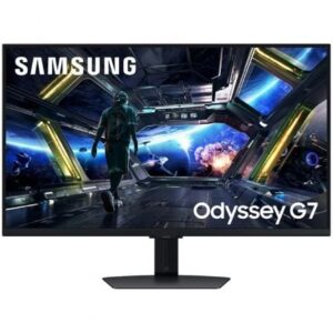 Smart Monitor Gaming Samsung Odyssey G7 S32DG702EU 32'/ 4K/ 1ms/ 144Hz/ IPS/ Multimedia/ Regulable en altura/ Smart TV/ Negro - Imagen 1