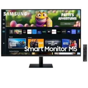 Smart Monitor Samsung M5 S32DM500EU 32'/ Full HD/ Multimedia/ Smart TV/ Negro - Imagen 1
