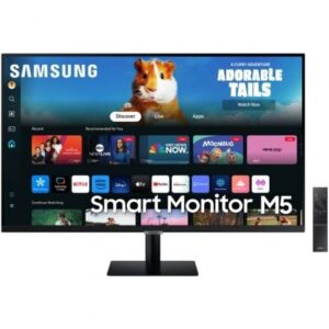 Smart Monitor Samsung M5 S32DM502EU 32'/ Full HD/ Smart TV/ Multimedia/ Negro - Imagen 1