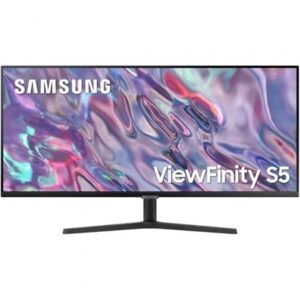 Monitor Profesional Ultraparonámico Samsung ViewFinity S5 S34C500GAU 34'/ UWQHD/ Negro - Imagen 1