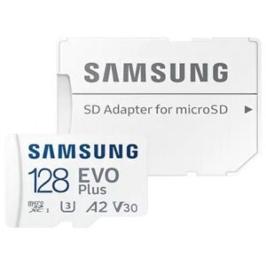 Tarjeta de Memoria Samsung EVO Plus 2023 128GB microSD XC con Adaptador/ Clase 10/ 160MBs - Imagen 1