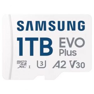 Tarjeta de Memoria Samsung EVO Plus 2024 1TB microSD XC con Adaptador/ Clase 10/ 160MBs - Imagen 1