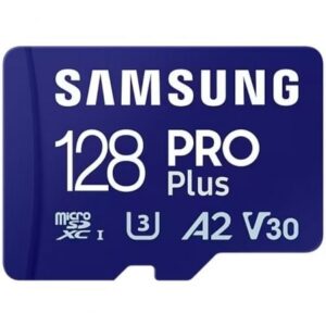 Tarjeta de Memoria Samsung PRO Plus 2023 128GB microSD XC/ Clase 10/ 180MBs - Imagen 1