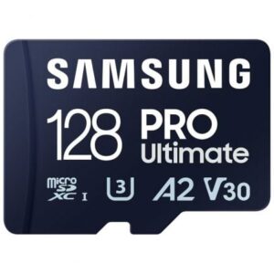 Tarjeta de Memoria Samsung Pro Ultimate 128GB microSD XC con Adaptador/ Clase 10/ 200MBs - Imagen 1