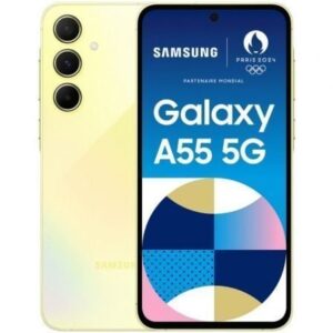 Smartphone Samsung Galaxy A55 8GB/ 128GB/ 6.6'/ 5G/ Amarillo - Imagen 1