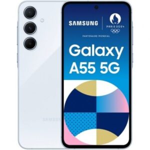 Smartphone Samsung Galaxy A55 8GB/ 256GB/ 6.6'/ 5G/ Azul Cielo - Imagen 1