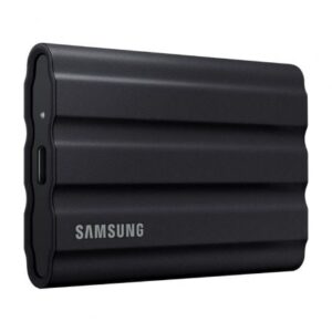 Disco Externo SSD Samsung Portable T7 Shield 1TB/ USB 3.2/ Negro