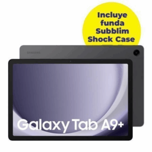 Tablet Samsung Galaxy Tab A9+ 11'/ 8GB/ 128GB/ Octacore/ Gris Grafito + Funda Shock Case Subblim - Imagen 1