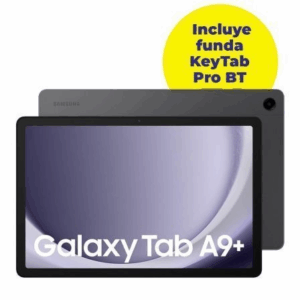 Tablet Samsung Galaxy Tab A9+ 11'/ 8GB/ 128GB/ Octacore/ Gris Grafito + Funda KeyTab Pro BT Subblim - Imagen 1