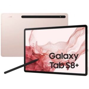 Tablet Samsung Galaxy Tab S8+ 12.4'/ 8GB/ 128GB/ Octacore/ 5G/ Rosa Dorado - Imagen 1