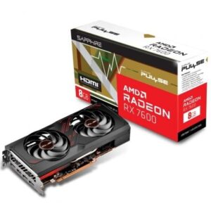 Tarjeta Gráfica Sapphire PULSE Radeon RX 7600 Gaming OC/ 8GB GDDR6 - Imagen 1