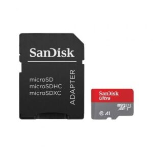 Tarjeta de Memoria SanDisk Ultra 64GB microSD XC con Adaptador/ Clase 10/ 140MBs - Imagen 1