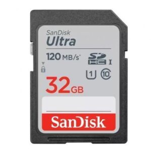Tarjeta de Memoria SanDisk Ultra 32GB SD HC UHS-I - SDXC/ Clase 10/ 120MBs - Imagen 1
