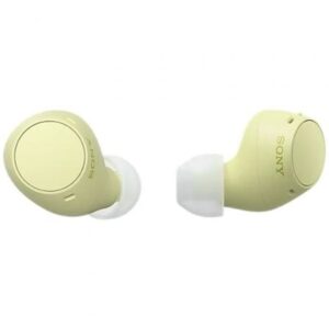 Auriculares Bluetooth Sony WF-C510 con estuche de carga/ Autonomía 5h/ Amarillos - Imagen 1