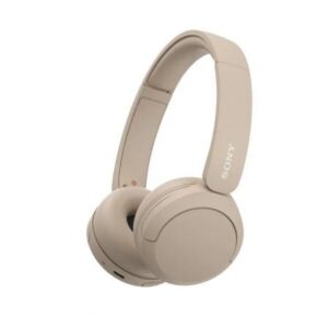 Auriculares inalámbricos Sony WH-CH520/ con Micrófono/ Bluetooth/ Beige - Imagen 1