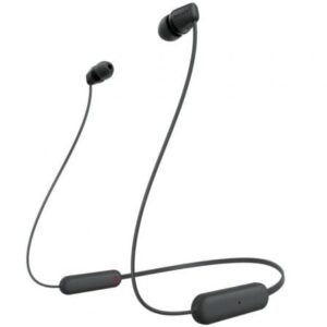 Auriculares Inalámbrico Intrauditivos Sony WI-C100/ con Micrófono/ Bluetooth/ Negros - Imagen 1
