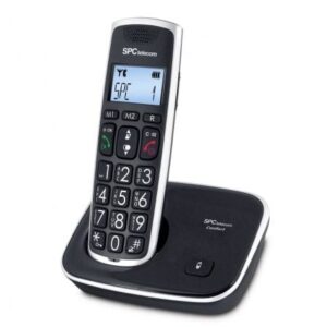 Teléfono Inalámbrico SPC Telecom 7608/ Negro - Imagen 1