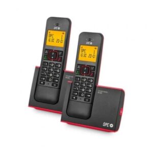 Teléfono Inalámbrico SPC Blade 7292RC2/ Pack DUO/ Rojo y Negro - Imagen 1