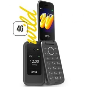 Teléfono Móvil SPC WILD para Personas Mayores/ 4G/ Negro - Imagen 1