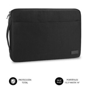 Funda Subblim Urban Laptop Sleeve para Portátiles hasta 14'/ Negra - Imagen 1