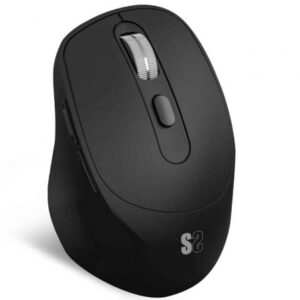 Ratón Ergonómico Inalámbrico por Bluetooth/ 2.4GHz Subblim Comfort Ergo Dual Battery/ Batería recargable/ Hasta 2400 DPI/ Negro - Imagen 1