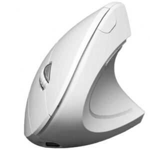 Ratón Ergonómico Inalámbrico por Bluetooth/ 2.4GHz Subblim Glide Vertical Ergo Dual Battery/ Batería Recargable/ Hasta 1600 DPI/ Blanco - Imagen 1