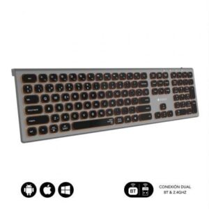 Teclado Inalámbrico Subblim Master/ Gris y Negro - Imagen 1