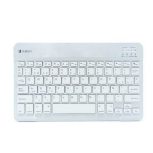 Teclado Compacto Inalámbrico por Bluetooth Subblim Smart/ Plata - Imagen 1