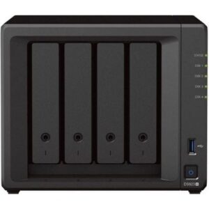 NAS Synology Diskstation DS923+/ 4 Bahías 3.5'- 2.5'/ 4GB DDR4/ Formato Torre - Imagen 1