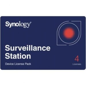 Licencia Física Synology Surveillance Device License Pack/ 4 Dispositivos - Imagen 1