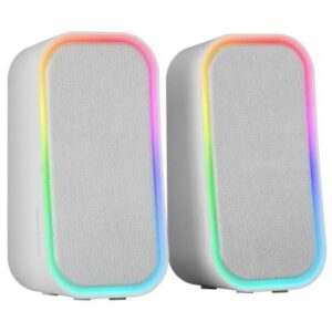 Altavoces con Bluetooth Mars Gaming MS-OM/ 20W/ 2.0/ Blanco - Imagen 1