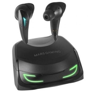 Auriculares Bluetooth Mars Gaming MHI-Ultra con estuche de carga/ Autonomía 7-8h/ Negros - Imagen 1