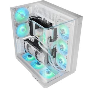 Caja Gaming Torre Mars Gaming MC-INFINIO/ Blanca - Imagen 1