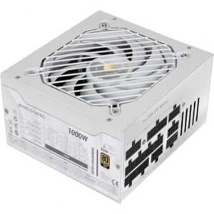 Fuente de Alimentación Mars Gaming MPB1000SIM/ 1000W/ Ventilador 14cm/ 80 Plus Gold/ Blanca - Imagen 1