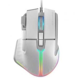 Ratón Gaming Mars Gaming MM-XT/ Hasta 12800DPI/ Blanco - Imagen 1