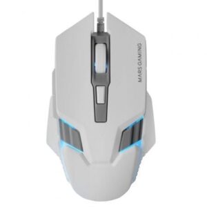 Ratón Gaming Mars Gaming MM024/ Hasta 4000 DPI/ Blanco - Imagen 1