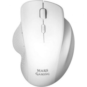 Ratón Gaming Inalámbrico Mars Gaming MMWERGO/ Hasta 3200 DPI/ Blanco - Imagen 1