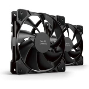 Pack 2 Ventiladores Mars Gaming MF-PROX2/ 12cm - Imagen 1