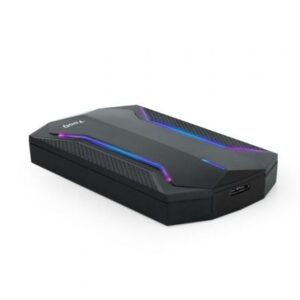Caja Externa Gaming para Disco Duro de 2.5' TooQ TQE-2599RGB/ USB 3.1/ Sin tornillos - Imagen 1