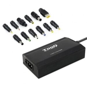 Cargador de Portátil TooQ TQLC-100BS01M/ 100W/ Manual/ 12 Conectores/ Voltaje 12-24V/ 1 USB - Imagen 1