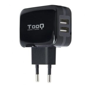 Cargador de Pared TooQ TQWC-1S02/ 2xUSB/ 17W - Imagen 1