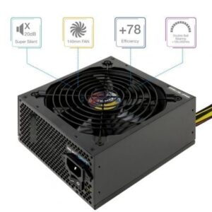Fuente de Alimentación TooQ TQAPOLO-650SP/ 650W/ Ventilador 14cm - Imagen 1
