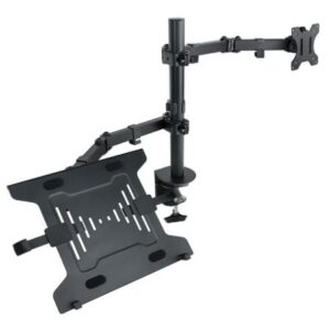 Soporte de Mesa Orientable/ Inclinable Tooq DB1200TN-B para TV y Portátil de 13-32' - Imagen 1