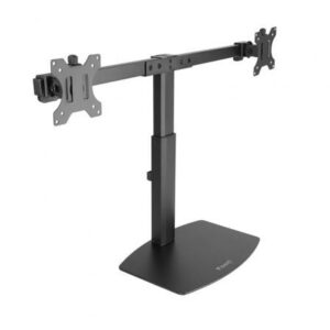 Soporte de Sobremesa para 2 Monitores TooQ DB1727TN-B/ Giratorio/ Inclinable/ hasta 6kg - Imagen 1