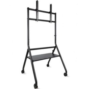 Soporte de Suelo con Ruedas Nivelable TooQ iDREAMS FS20206M-B para TV de 37-86'/ hasta 80kg - Imagen 1