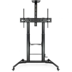 Soporte de Suelo Inclinable/ Ajustable con Ruedas Tooq FS20400HM-B para TV de 60-100'/ hasta 100kg - Imagen 1
