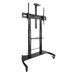 Soporte de Suelo con Ruedas Inclinable/ Nivelable TooQ FS20404HM-B para TV de 60-100'/ hasta 100kg - Imagen 1
