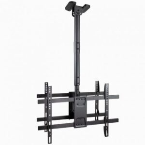 Soporte de Techo Giratorio/ Inclinable/ Nivelable TooQ LPCE2286TSLI-B para 2 TV de 43-86'/ hasta 100kg - Imagen 1
